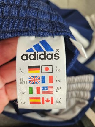 Chándal Real Madrid Retro Adidas Azul/Gris