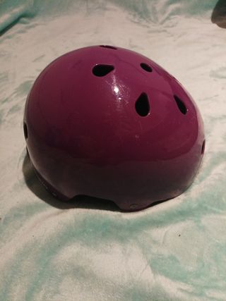 Casco Unisex Morado Patinaje y Bicicleta