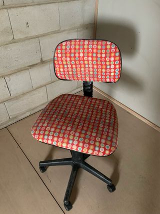 Silla giratoria escritorio multicolor