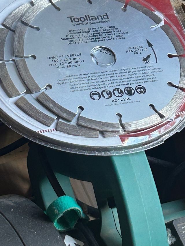 Rozadora Toolland doble disco