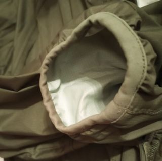Chubasquero impermeable verde