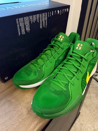 Zapatillas Nike Sabrina 2 Verde/Amarillo Talla 52
