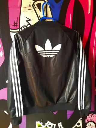 S Chaqueta Adidas Originals Trefoil Negra