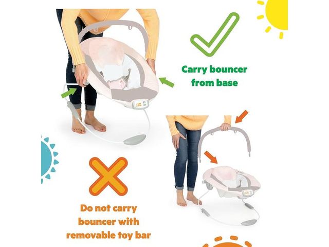 hamaca portátil para bebés Bright Starts