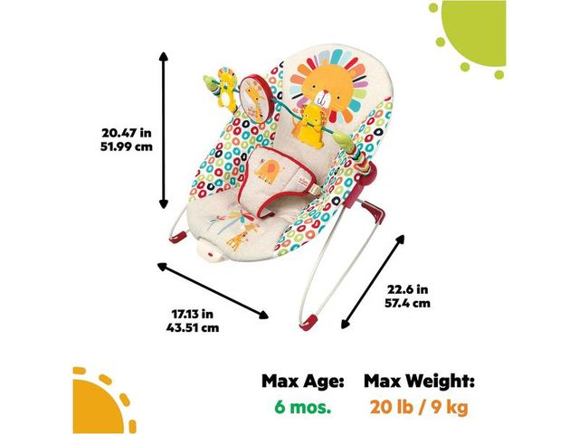 hamaca portátil para bebés Bright Starts