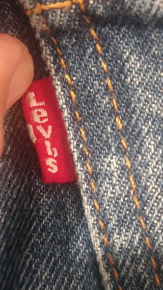 Falda vaquera Levi's azul