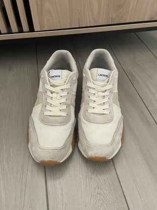 Zapatillas Lacoste Spin Beige/Blanco