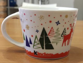 Tazza Mug Kinder Ferrero Natale Collezione