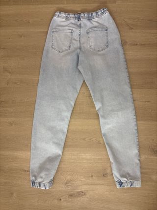 Pantalones Vaqueros Jogger Azules