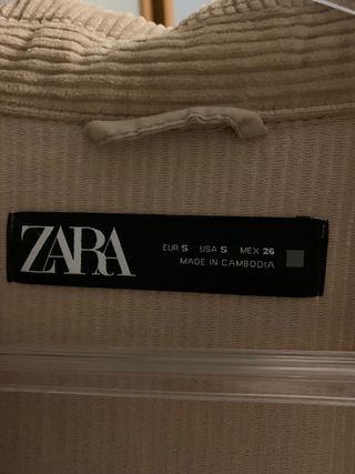 Sobrecamisa ZARA 