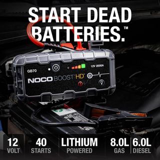 Arrancador de Batería de Litio 2000A UltraSafe