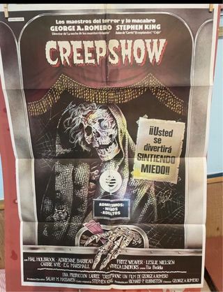 Cartel Cine Creepshow George A. Romero Stephen Kin