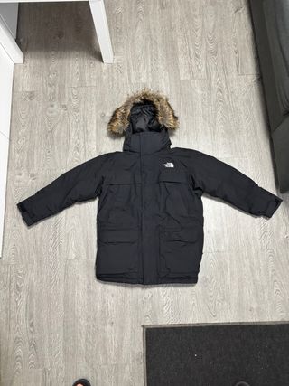 The North Face Parka con capucha de pelo