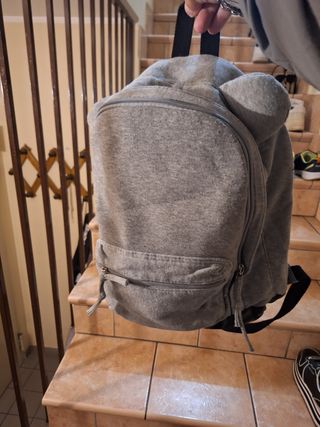 Borsa sportiva Lucano nera e rossa