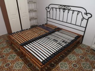 Cama con 2 somier motorizados ergonómico