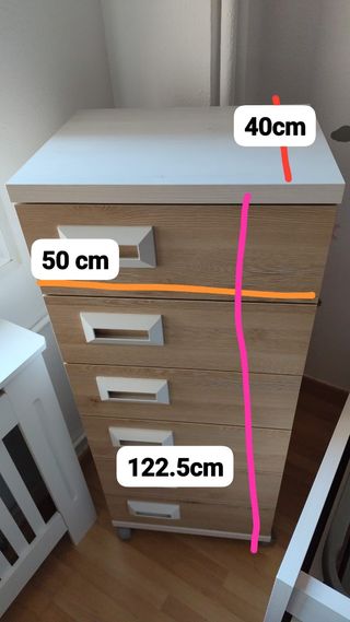 Xinfonier 6 cajones madera