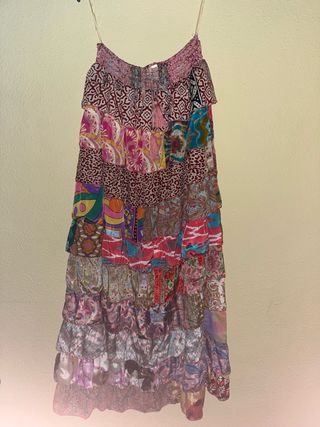 Falda Rociera con volantes con varios estampados