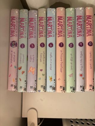 Libros del 1-10 la diversión de martina 