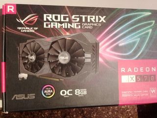 Tarjeta Gráfica ASUS ROG Strix RX 570 8GB GDDR5