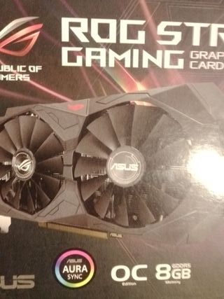 Tarjeta Gráfica ASUS ROG Strix RX 570 8GB GDDR5