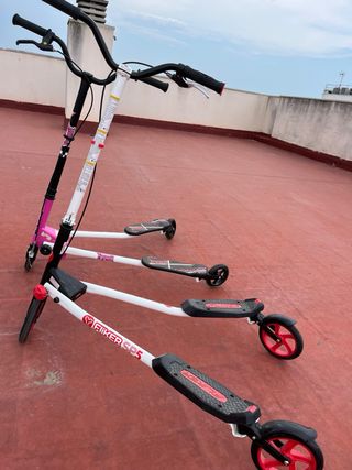 2 Patinetes infantiles 3 ruedas
