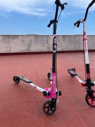 2 Patinetes infantiles 3 ruedas