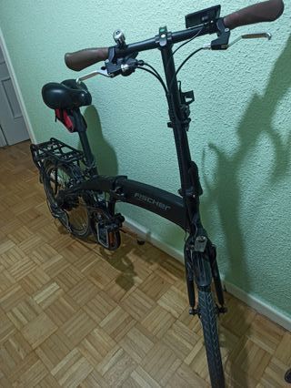 Bicicleta Eléctrica Fischer Plegable. 