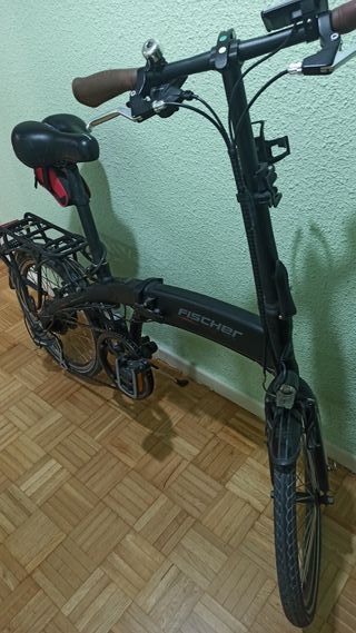 Bicicleta Eléctrica Fischer Plegable. 
