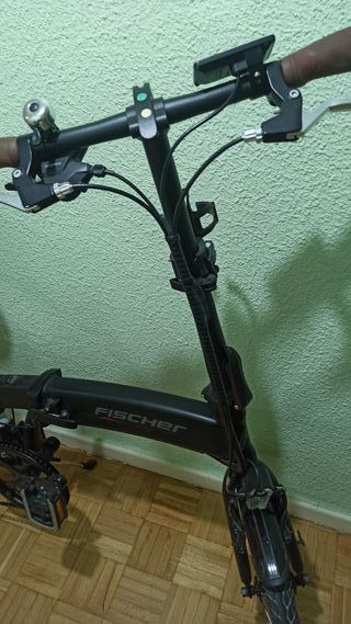 Bicicleta Eléctrica Fischer Plegable. 