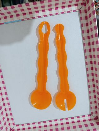 Set Tupperware Insalatiera Arancione