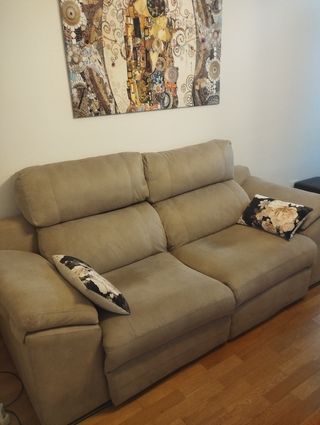 LIQUIDO POR MUDANZA!!!
Sofá seccional beige con co