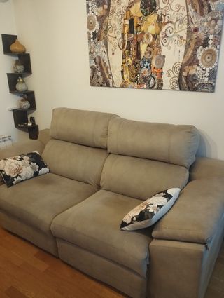 LIQUIDO POR MUDANZA!!!
Sofá seccional beige con co