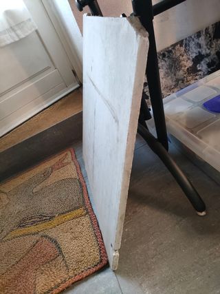 Pieza de mármol blanco