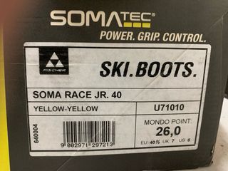 Botas Esquí Fischer Soma Race JR 40 Talla 26