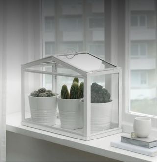 Invernadero Ikea Socker Blanco