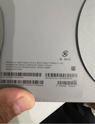 Apple Watch Ultra Negro