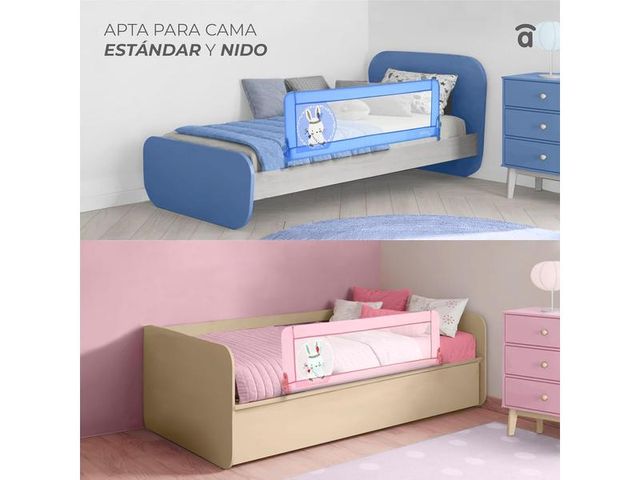Barrera de Cama 2 en 1 de 150 cm ASalvo