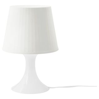 Lámpara de mesa blanca + bombilla