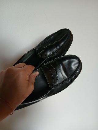 Mocassini Tod's neri uomo