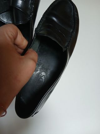 Mocassini Tod's neri uomo