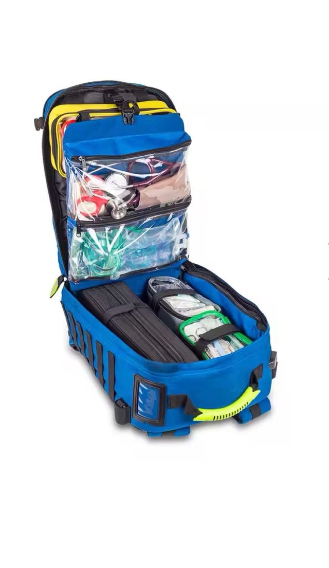 Mochila de emergencias para enfermeria