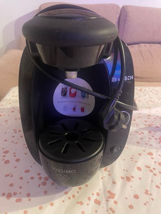 Cafetera Tassimo Bosch Negra