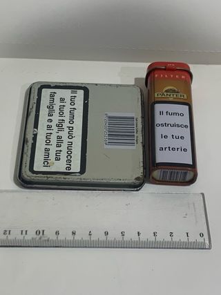 Scatoline in latta Café Crème e Panter