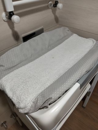 Bañera cambiador bebé