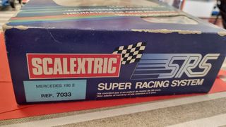 SCALEXTRIC EXIN MERCDES 190 SRS PERFECTO