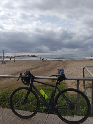 Bici Gravel Triban RC120 Azul