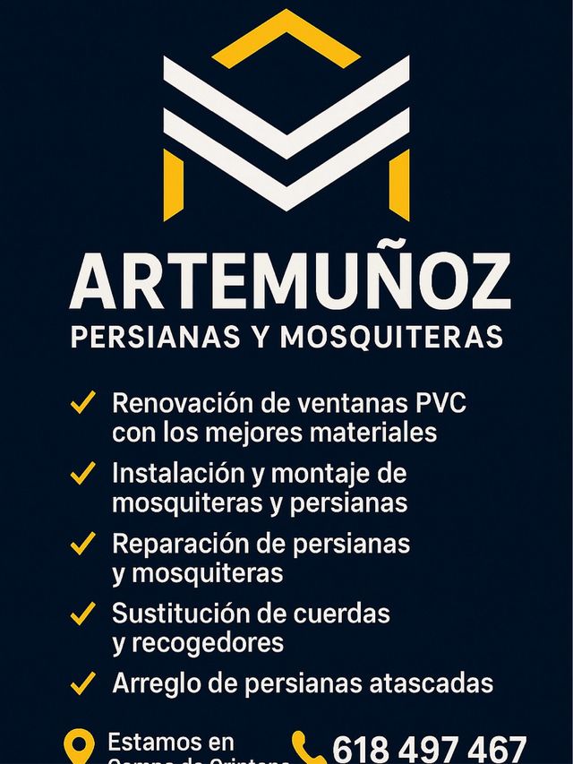 Persianas y Mosquiteras Artemuñoz