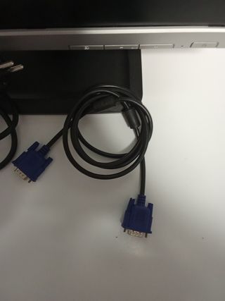 Monitor HP LE1711 con cavi