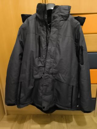 Anorak hombre capucha forro talla XL
