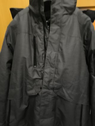 Anorak hombre capucha forro talla XL
